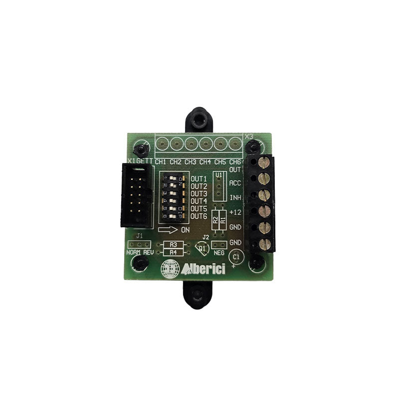 Adapter board 1 output